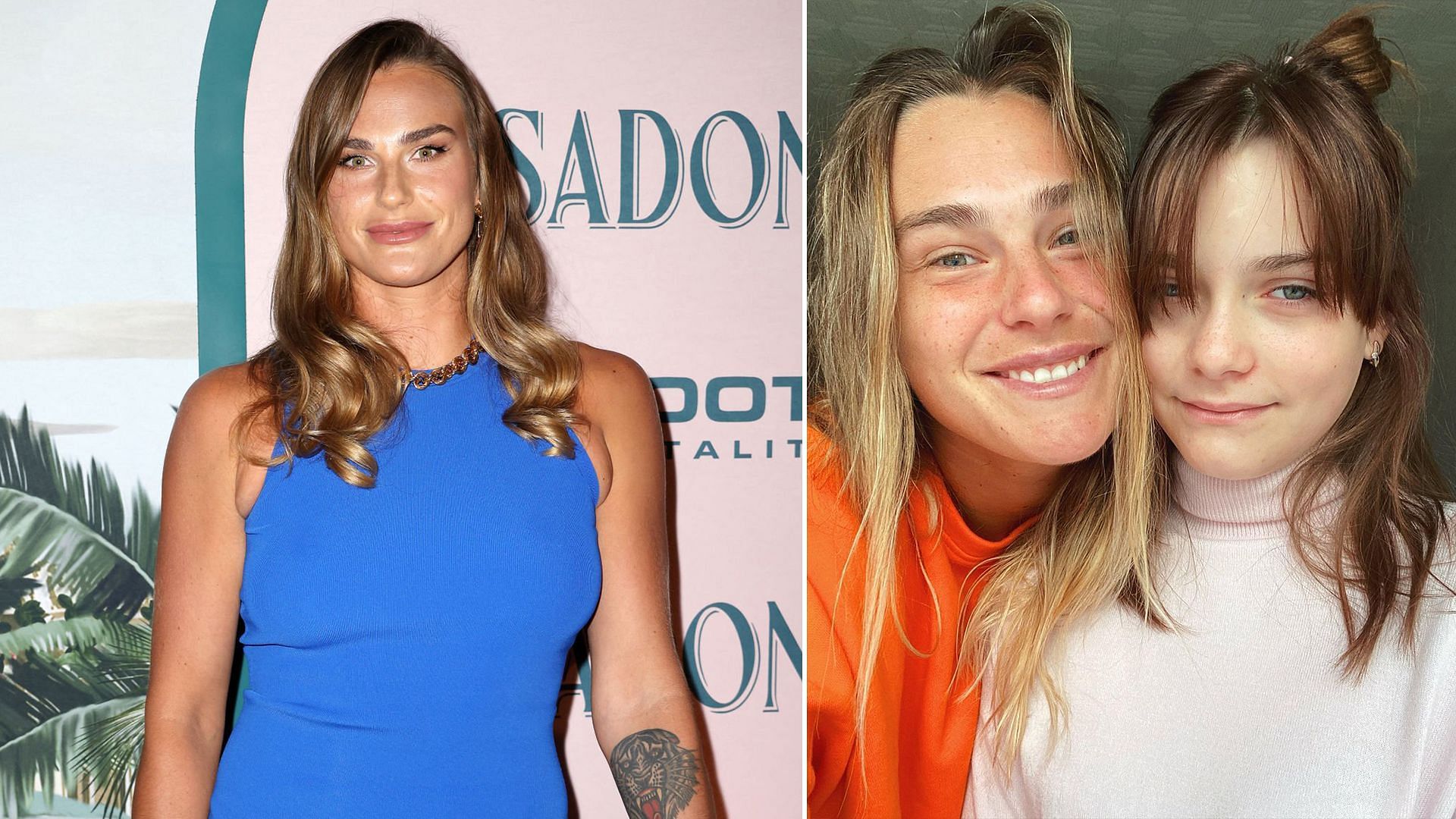 Aryna Sabalenka wished younger sister Tonechka on her birthday