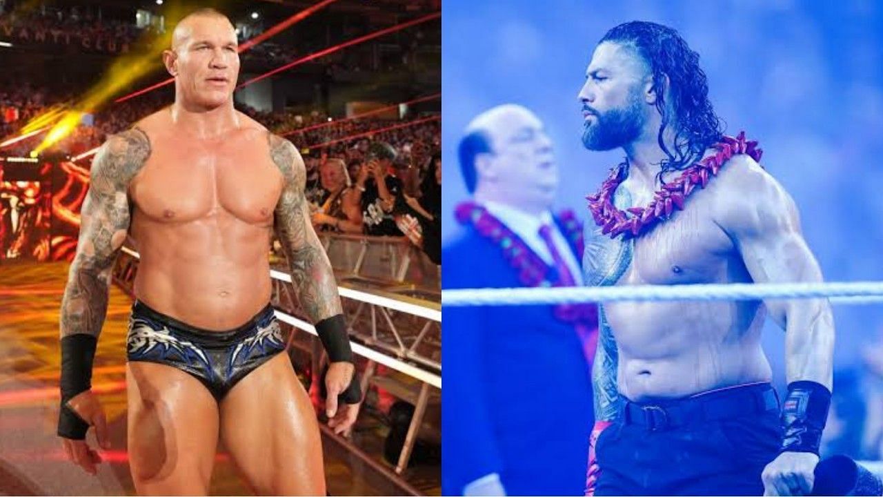 WWE सुपरस्टार्स रैंडी ऑर्टन और रोमन रेंस 