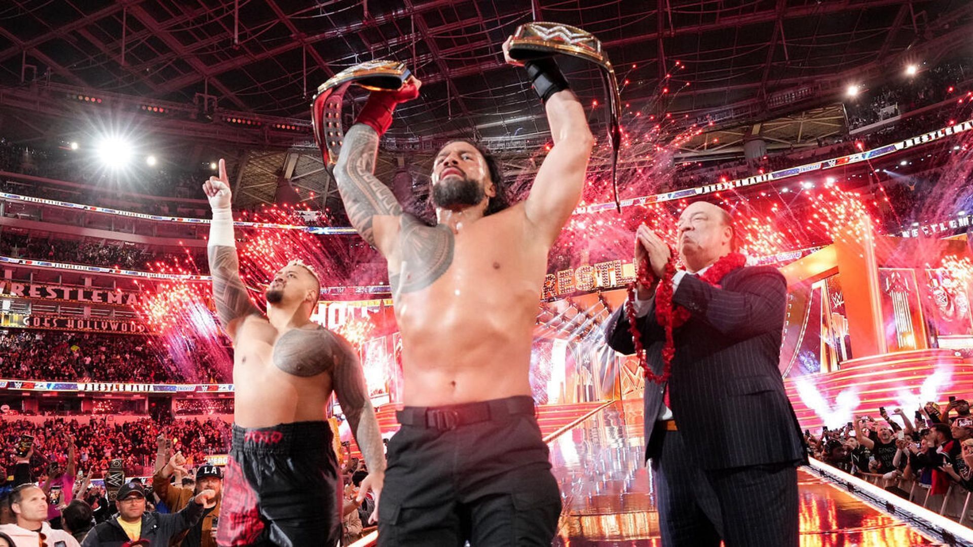 Roman Reigns has an impressive win/loss record at WrestleMania.