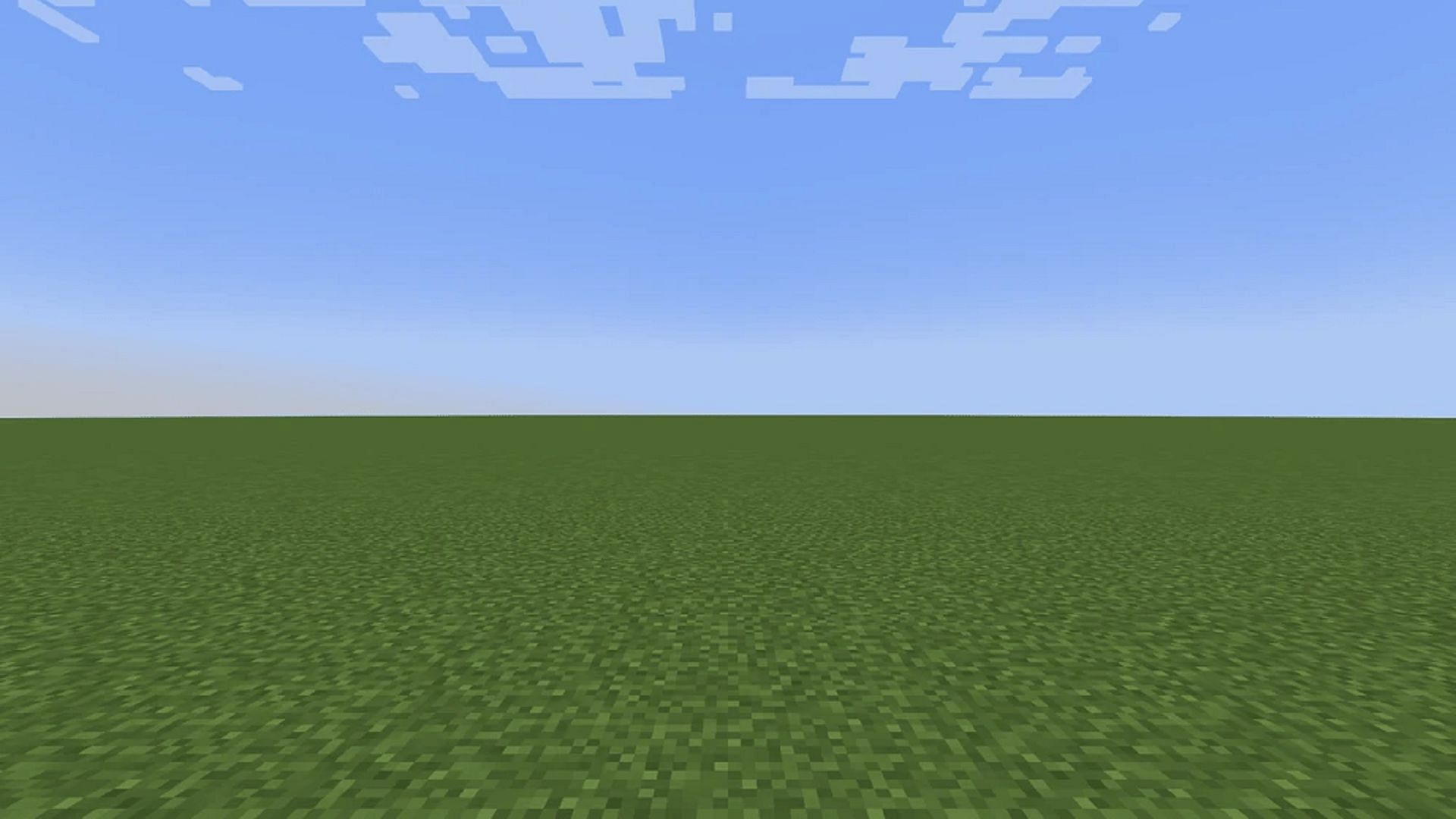 Superflat worlds in Minecraft: Java Edition can often feel quite nostalgic (Image via Mojang)