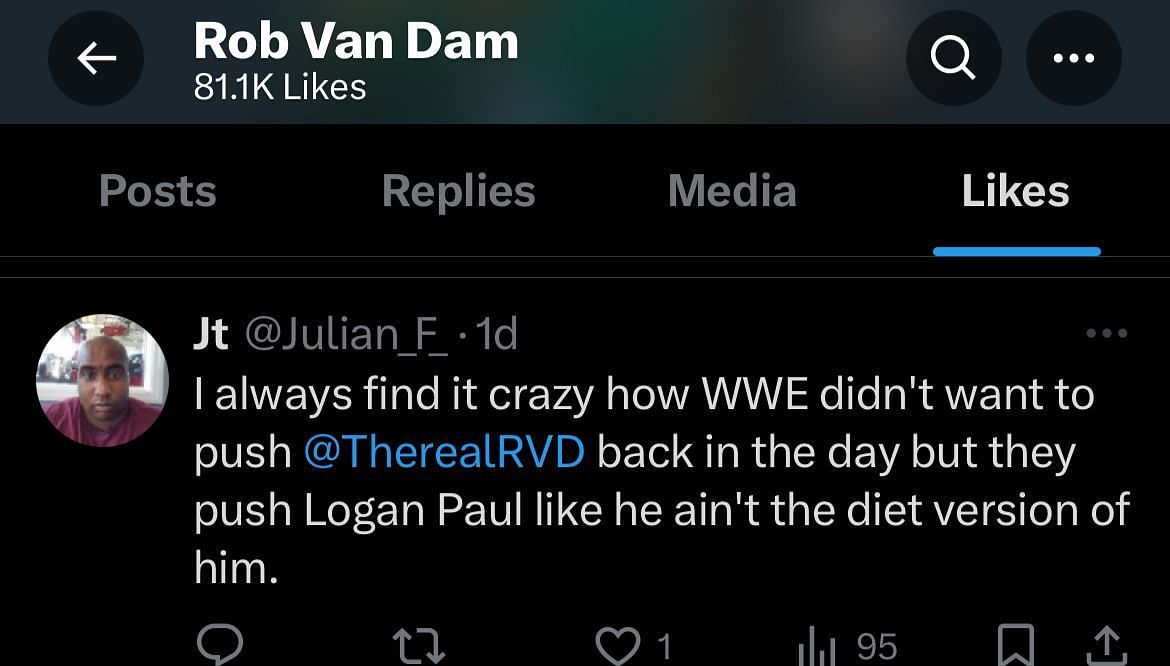 RVD has liked this tweet.