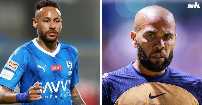 Neymar Jr helped former Barcelona teammate Dani Alves by paying €150,000 to help in legal battle - Reports