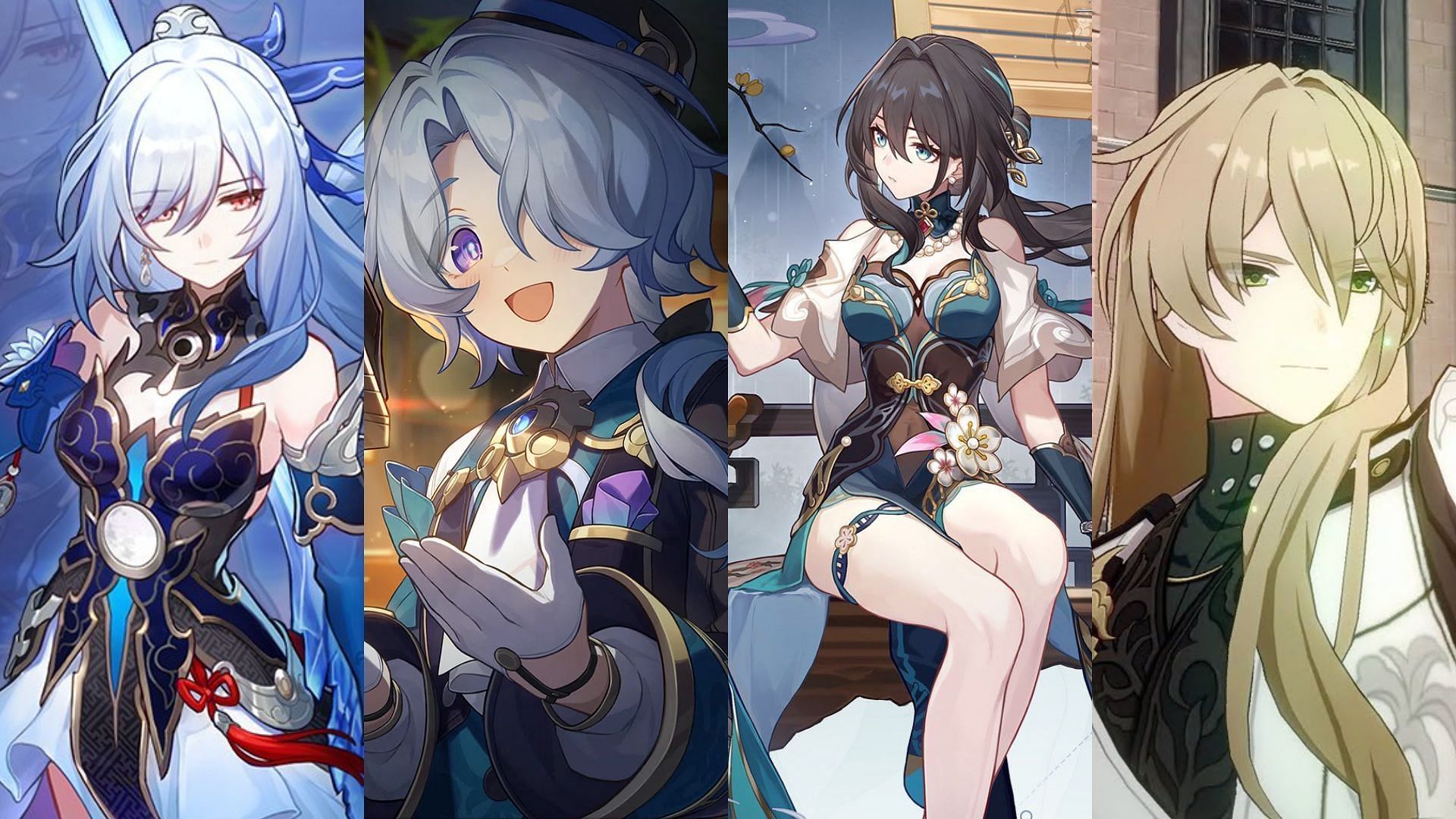 A team featuring Jingliu, Misha, Ruan Mei, and Luocha (Image via HoYoverse)