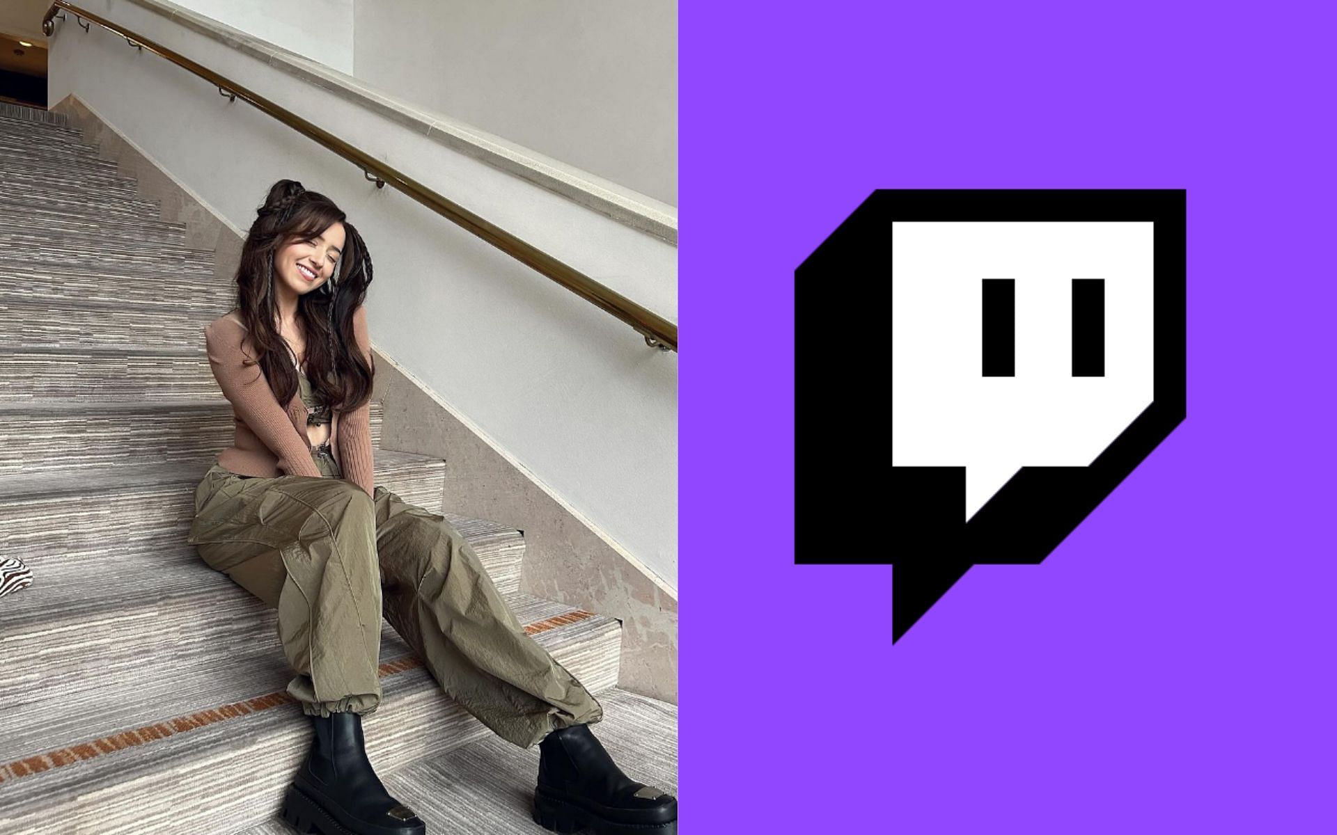 Pokimane talks about exposing an incident with a Twitch Employee on her podcast(Image via Instagram/@pokimanelol &amp; Twitch)