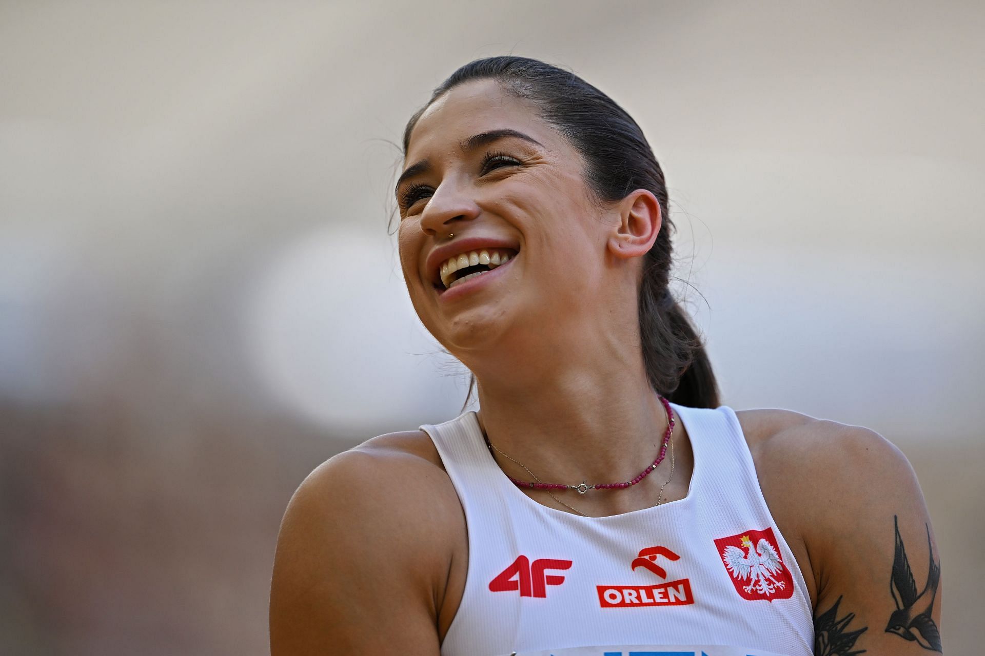 Ewa Swoboda won the women&#039;s 60m at the ORLEN Copernicus Cup 2024 (Photo by Shaun Botterill/Getty Images)