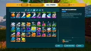 How to catch Yellow Slurpfish in LEGO Fortnite