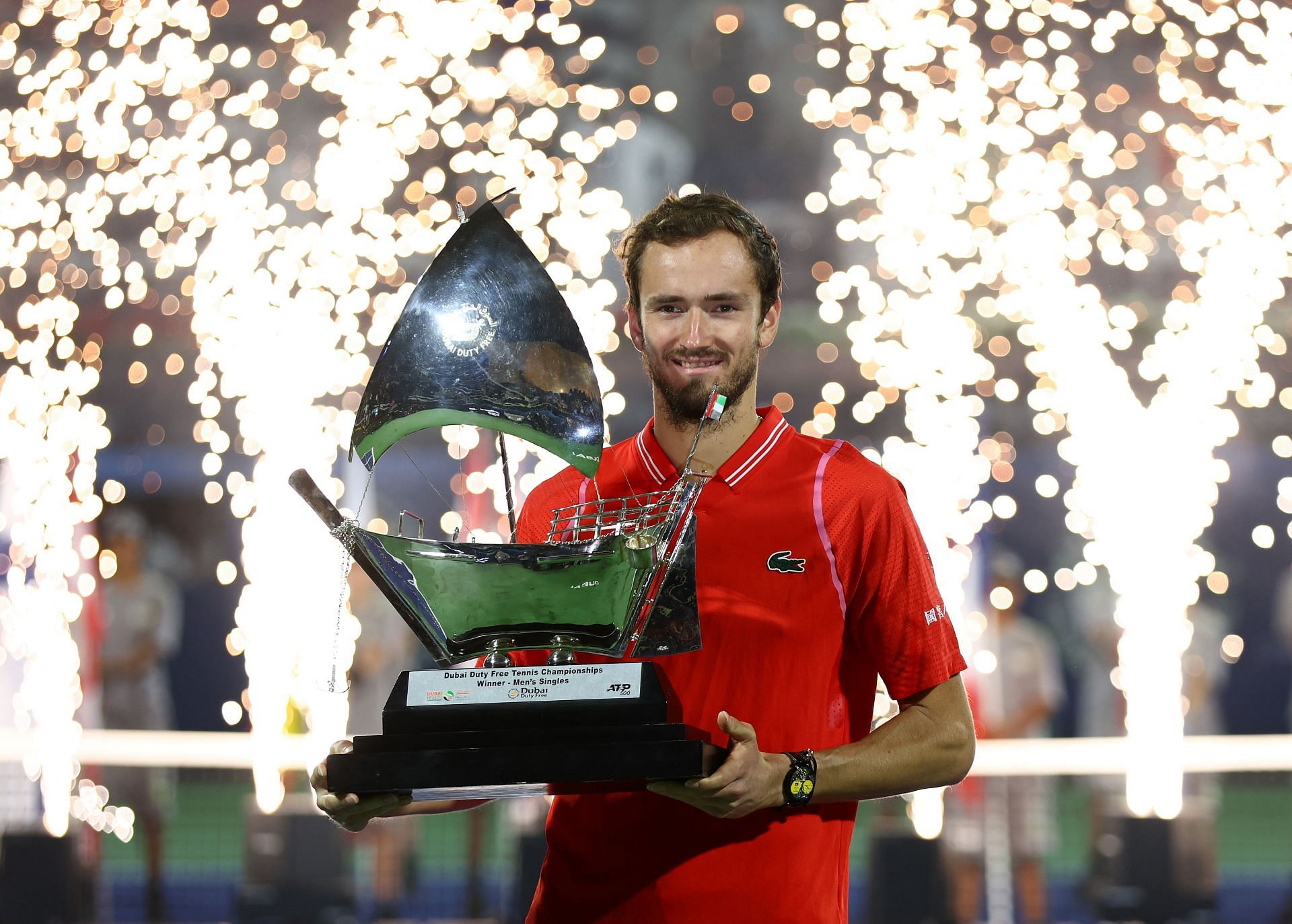 Daniil Medvedev was the champion at the 2023 Dubai Tennis Championships