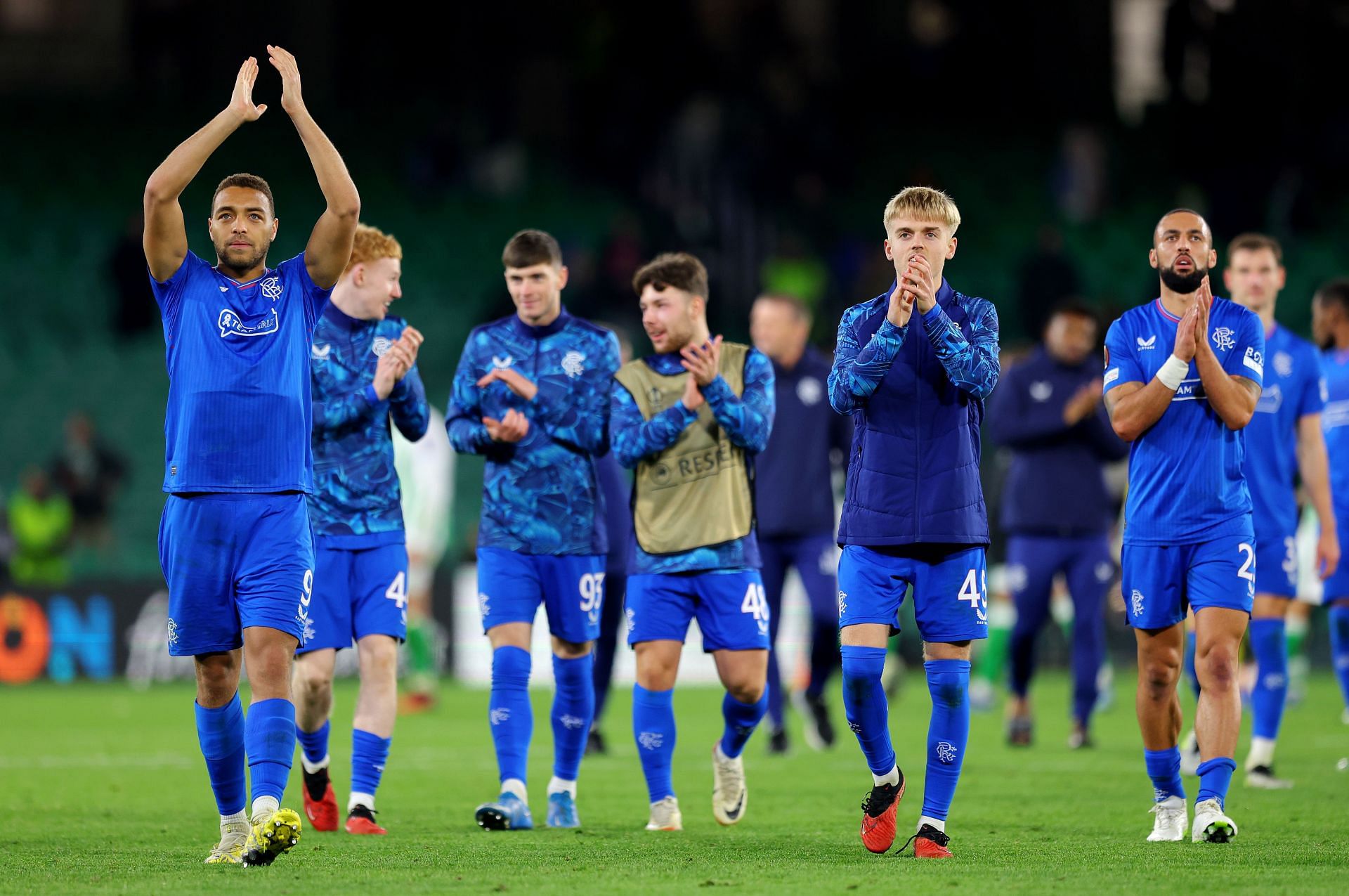 Real Betis v Rangers FC: Group C - UEFA Europa League 2023/24