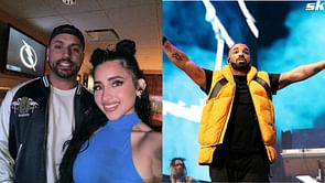 In Photos: Yankees flamethrower Nestor Cortes and wife Alondra pinned their attendance at Drake concert in Nashville