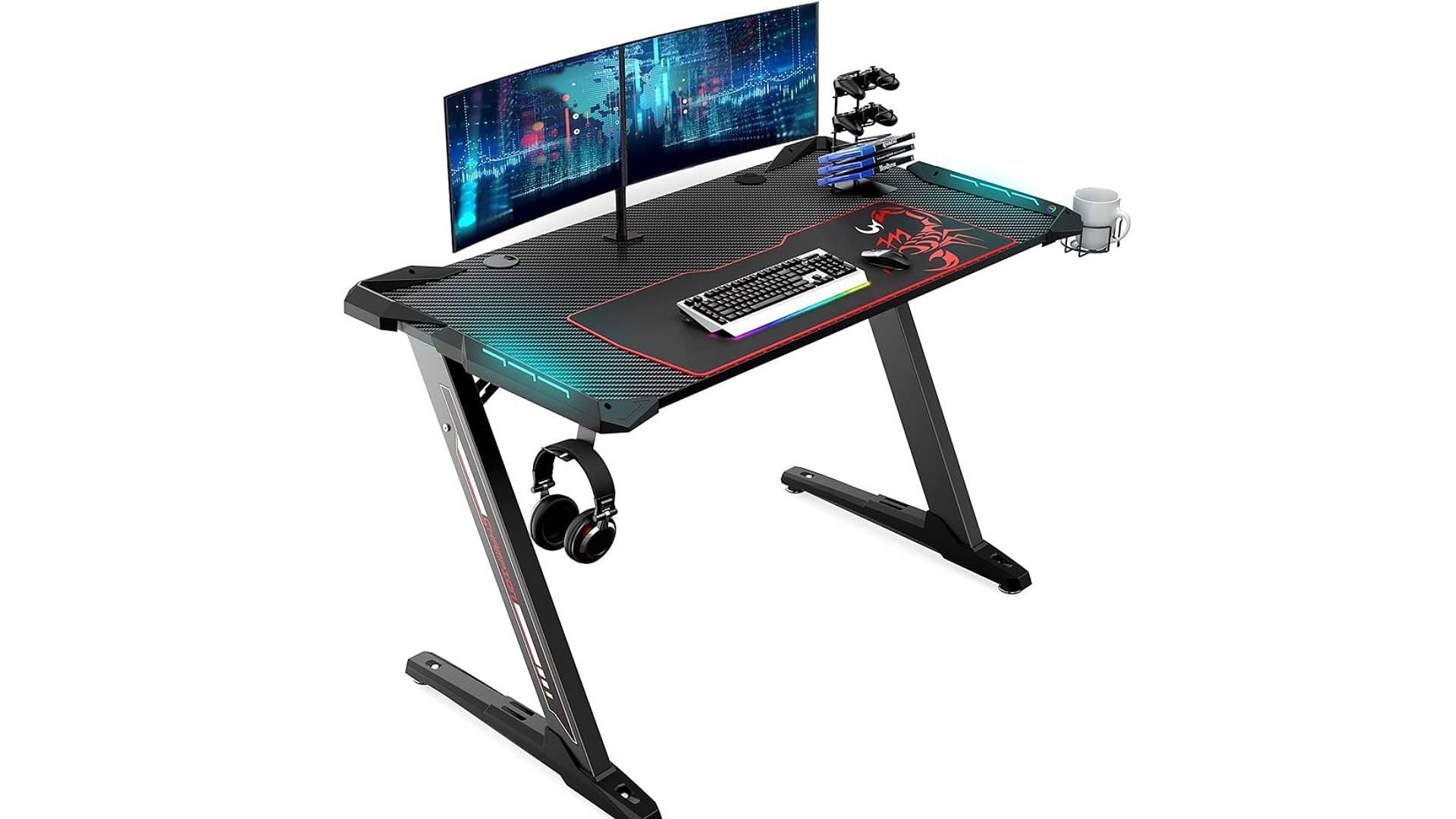 One of the best budget gaming desks (Image via Eureka/Amazon)