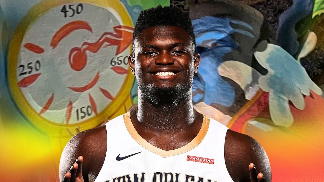 The Mardi Gras parade has an uncommon display of Zion Williamson 