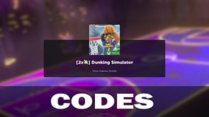 Dunking Simulator codes (2024)