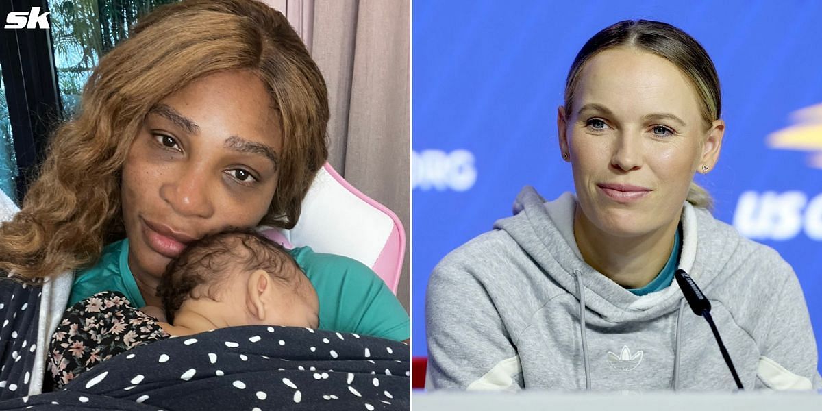 Caroline Wozniacki reacted to Serena Williams