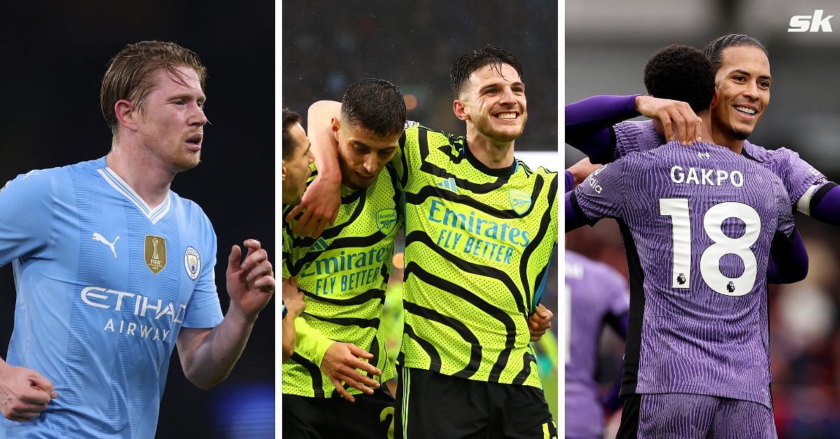 Manchester City, Liverpool and Arsenal are in a tight title race.
