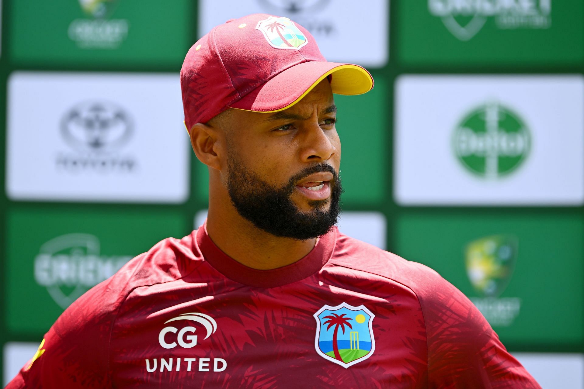 West Indies will be itching for redemption under Shai Hope. Pic: Getty Images