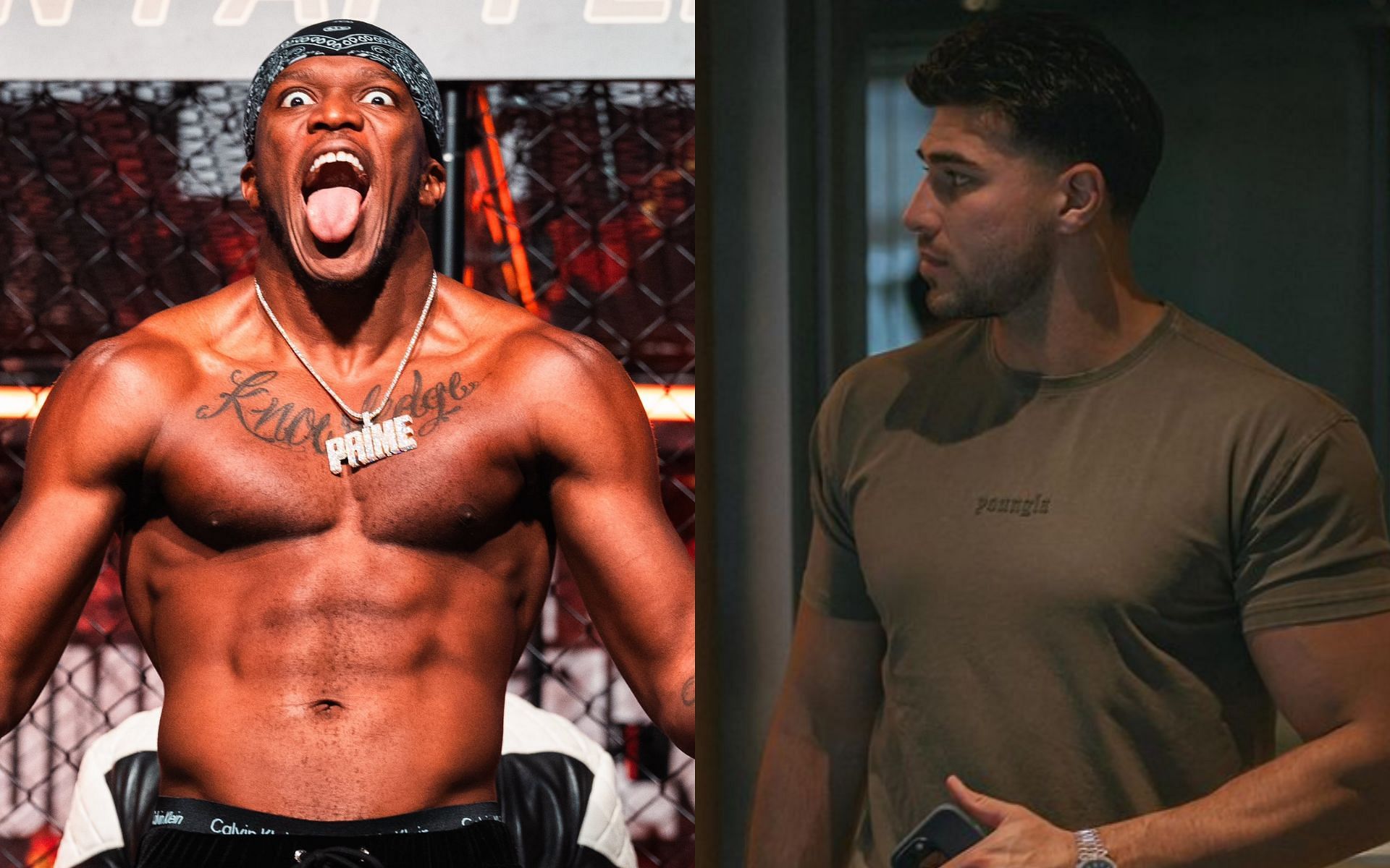 KSI shares one-word reaction to Tommy Fury firing at Sidemen