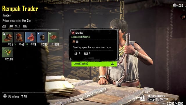 How to collect Shellac in Skull and Bones