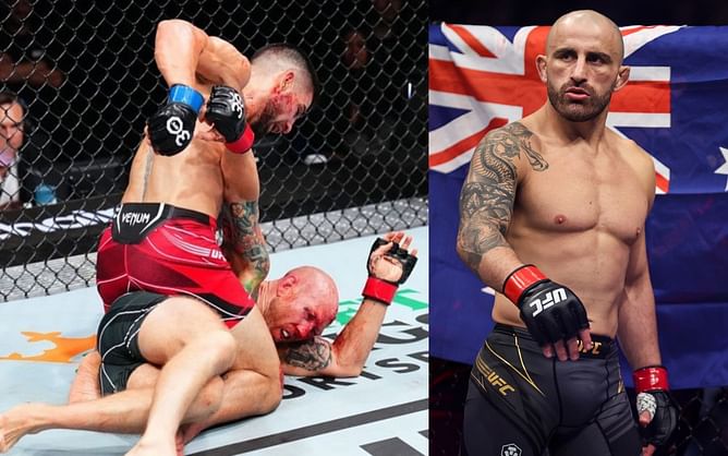 "He never knocked out Josh Emmett in one round" - Ex-champion casts doubts on Ilia Topuria's prediction for Alexander Volkanovski clash at UFC 298