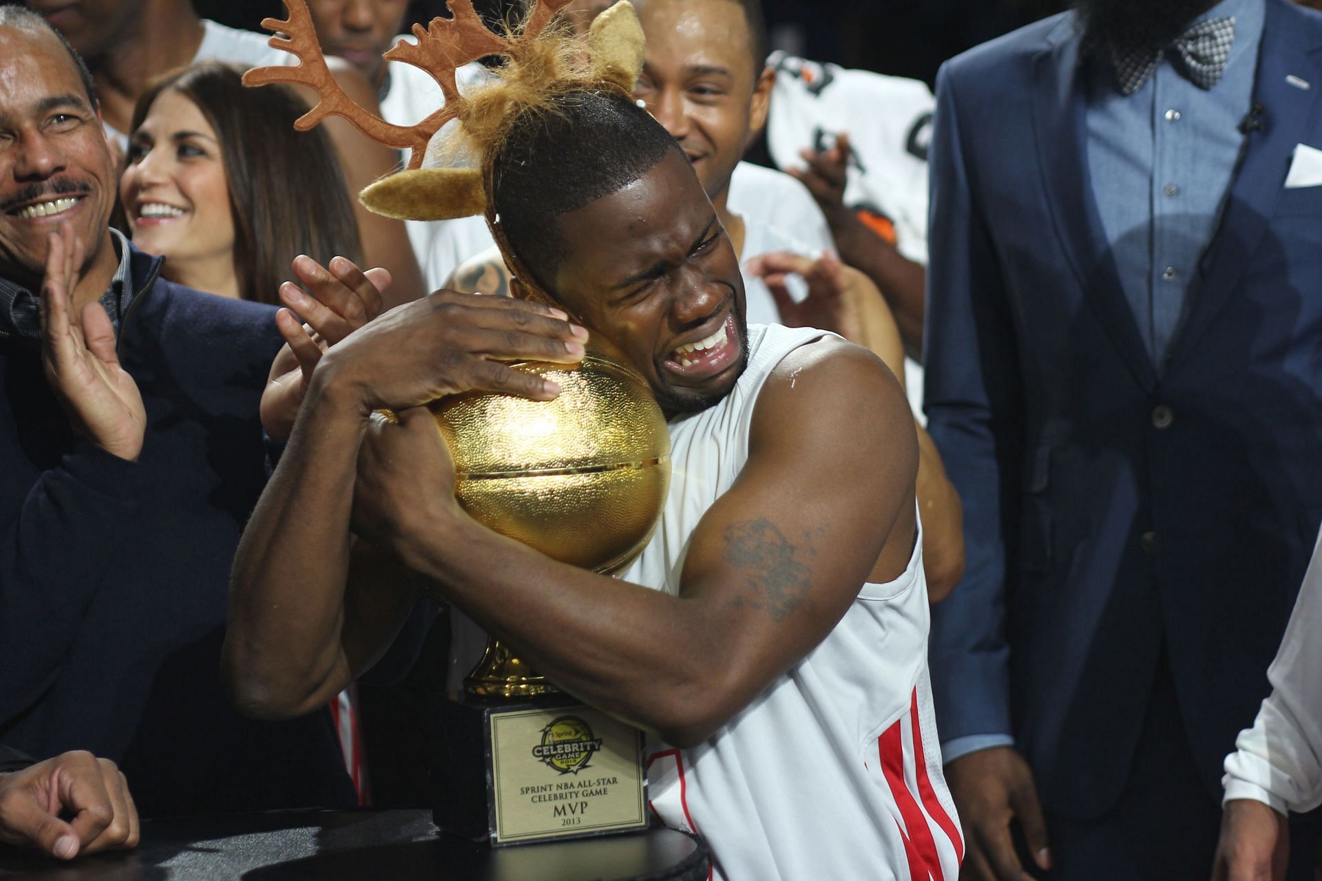 Kevin Hart is the 2013 NBA All-Star Celebrity Game MVP.