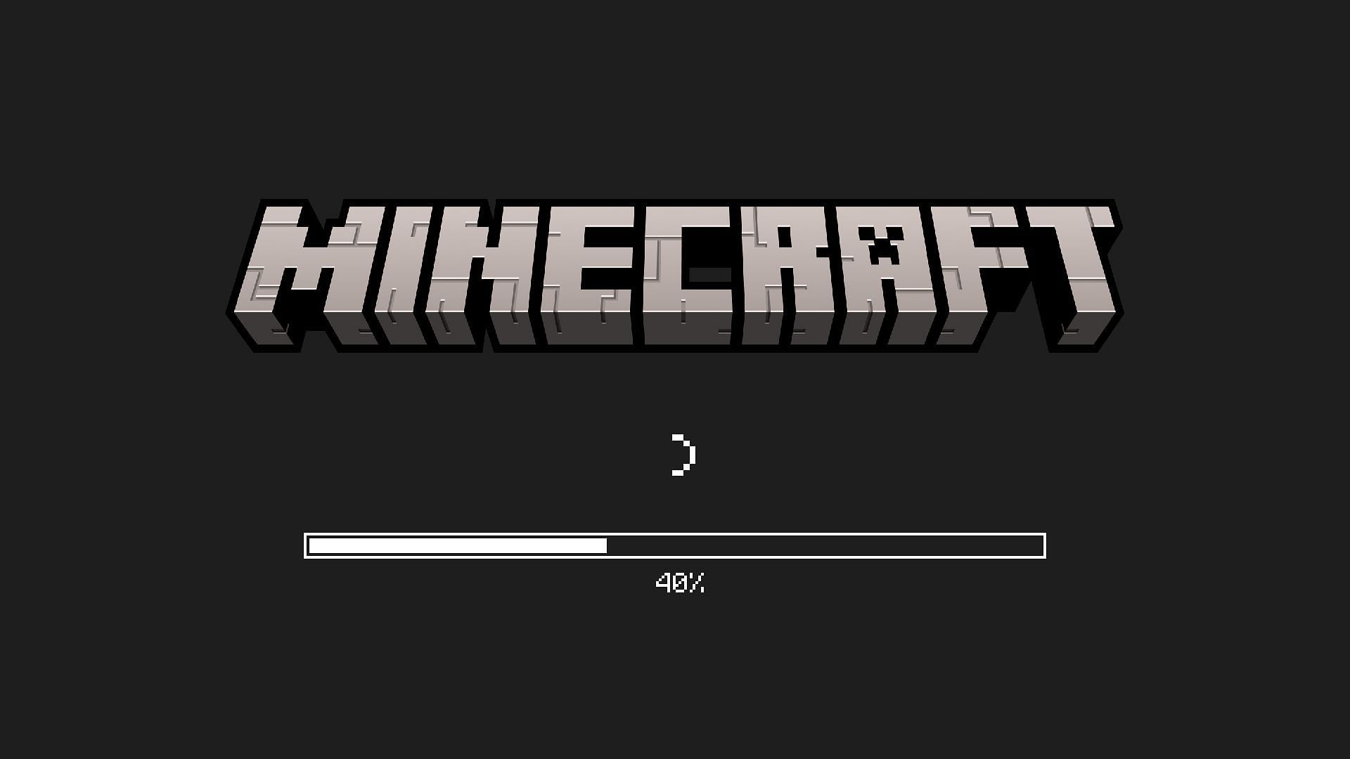 The transition between the loading screen and Minecraft Bedrock&#039;s main menu has been shortened (Image via Mojang)