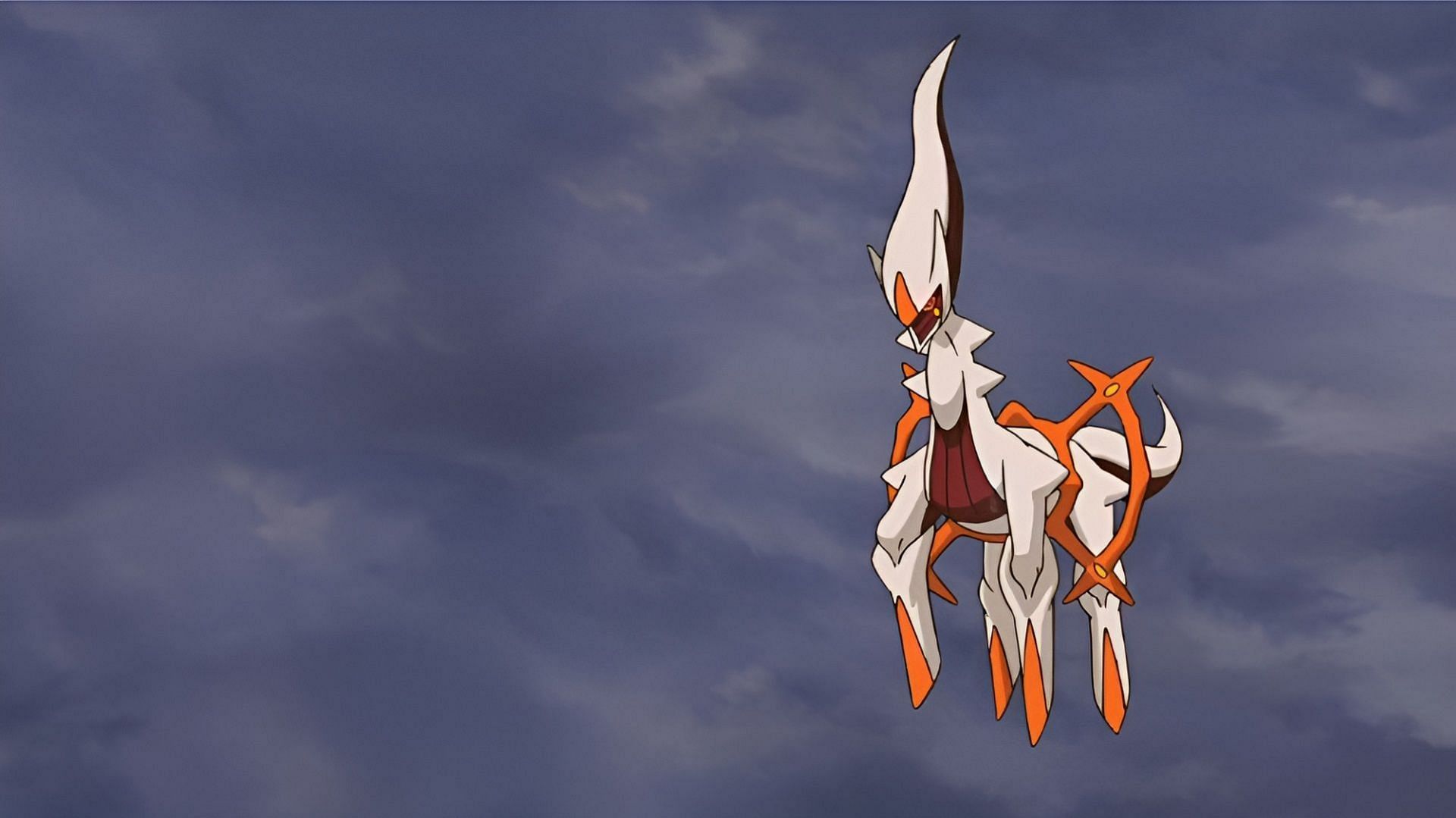 Fire-type Arceus in the anime (Image via The Pokemon Company)
