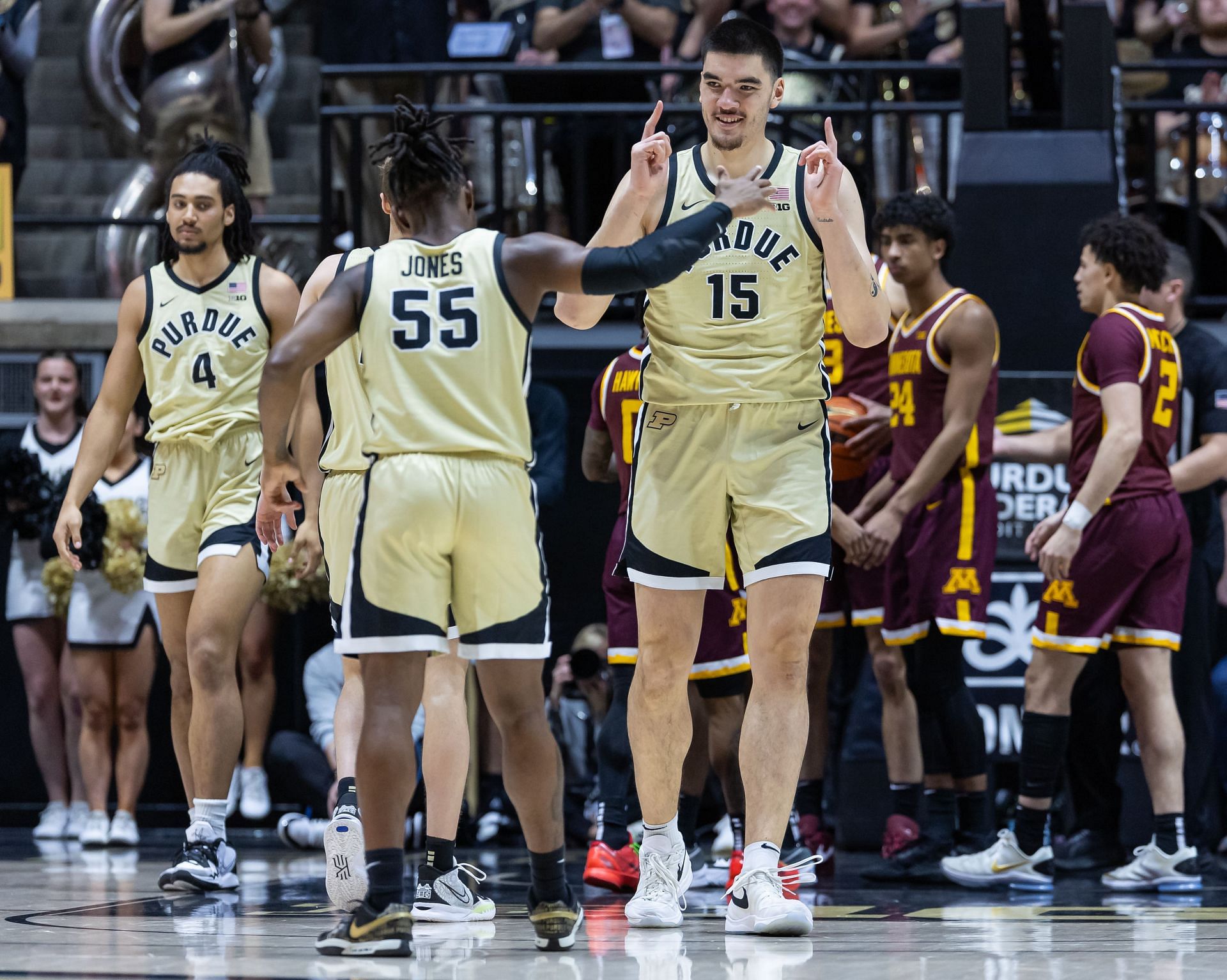 Purdue vs Minnesota Match Player Stats and Ratings for February 15