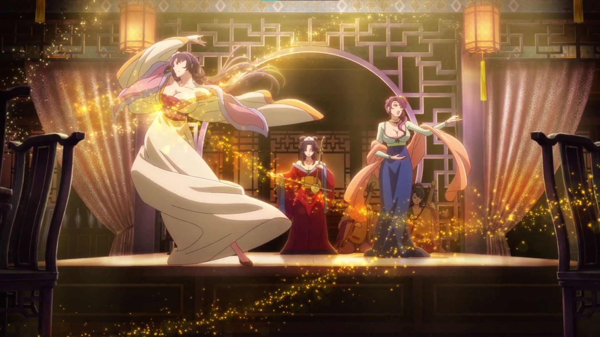 Maomao&#039;s sisters as shown in the anime (Image via TOHO Animation)