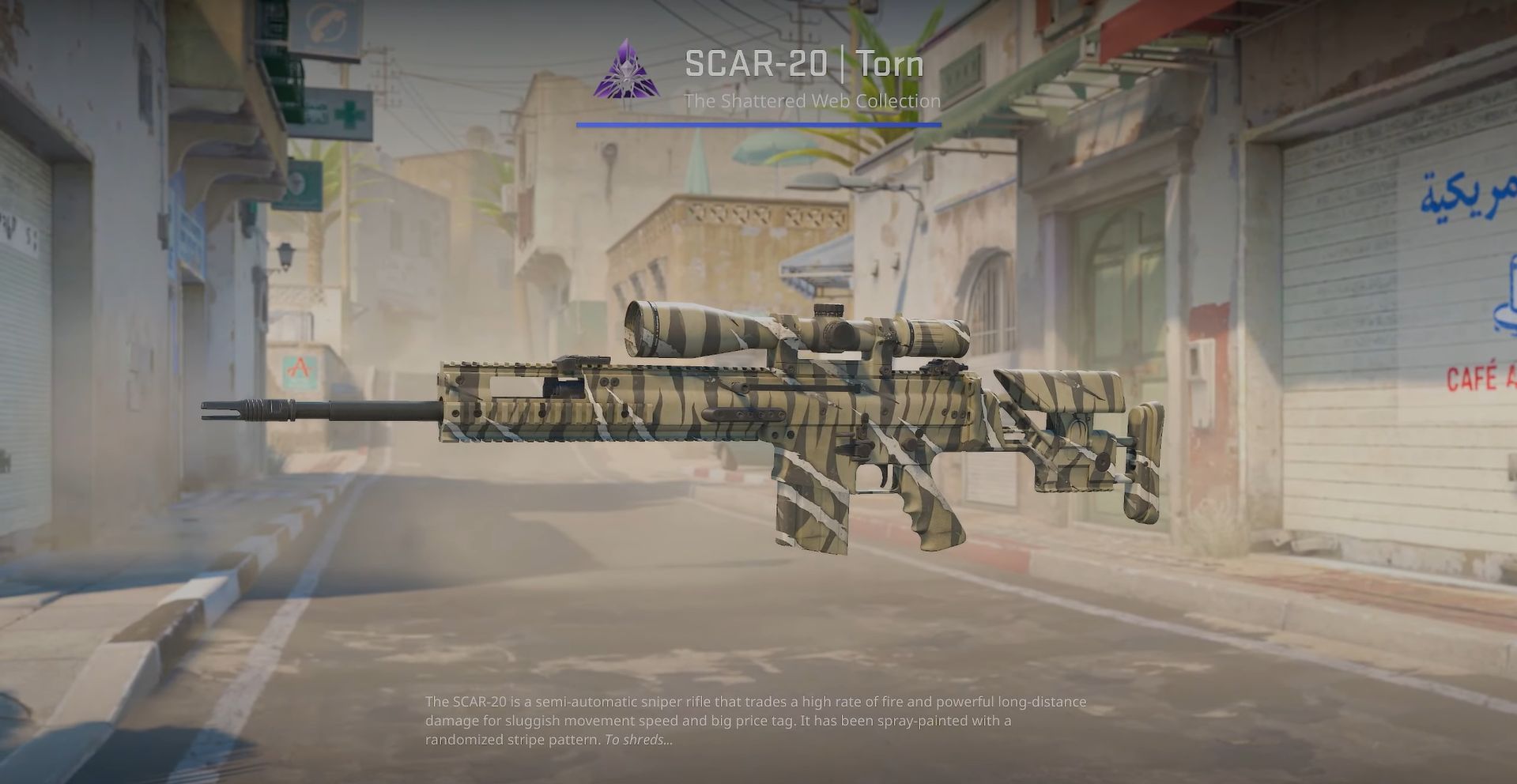 SCAR-20 Torn (Image via Valve || YouTube/covernant)