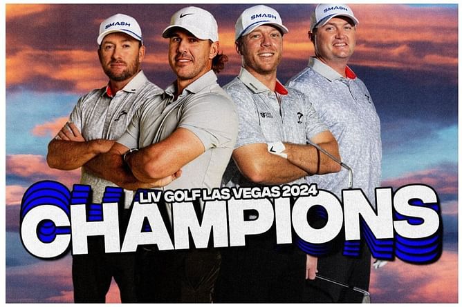 Who won the LIV Golf Team event at Las Vegas? Exploring the final results, leaderboards and more