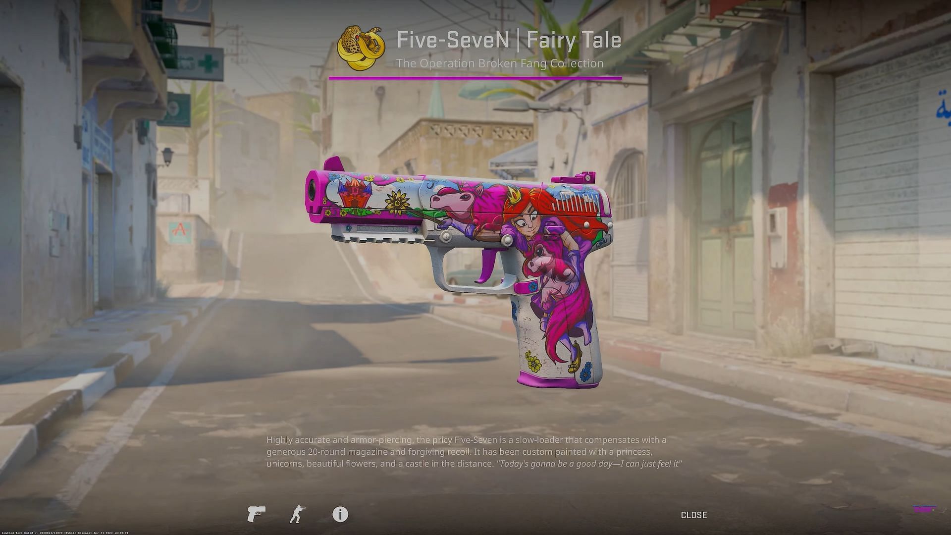 Five-SeveN Fairy Tale (Image via Valve || YouTube/covernant)