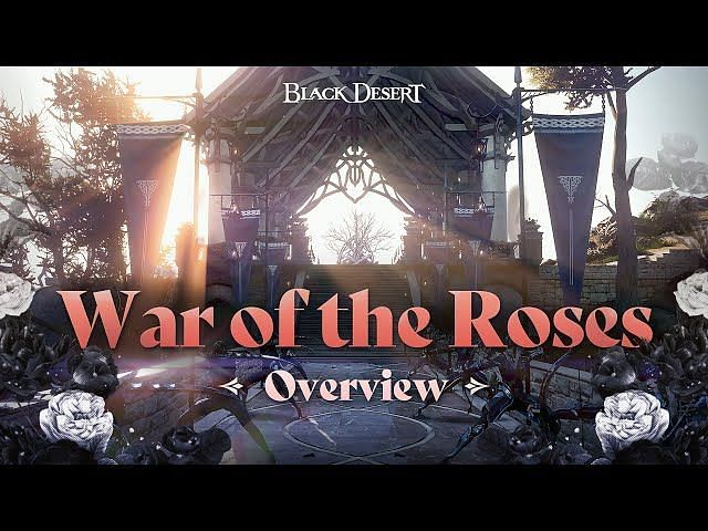 Black Desert Online War of the Roses mode revealed as massive 300 vs ...