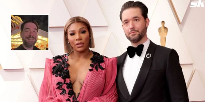 "Are you Serena Williams' husband?" - Alexis Ohanian has hilarious interaction with fan while giving Super Bowl prediction