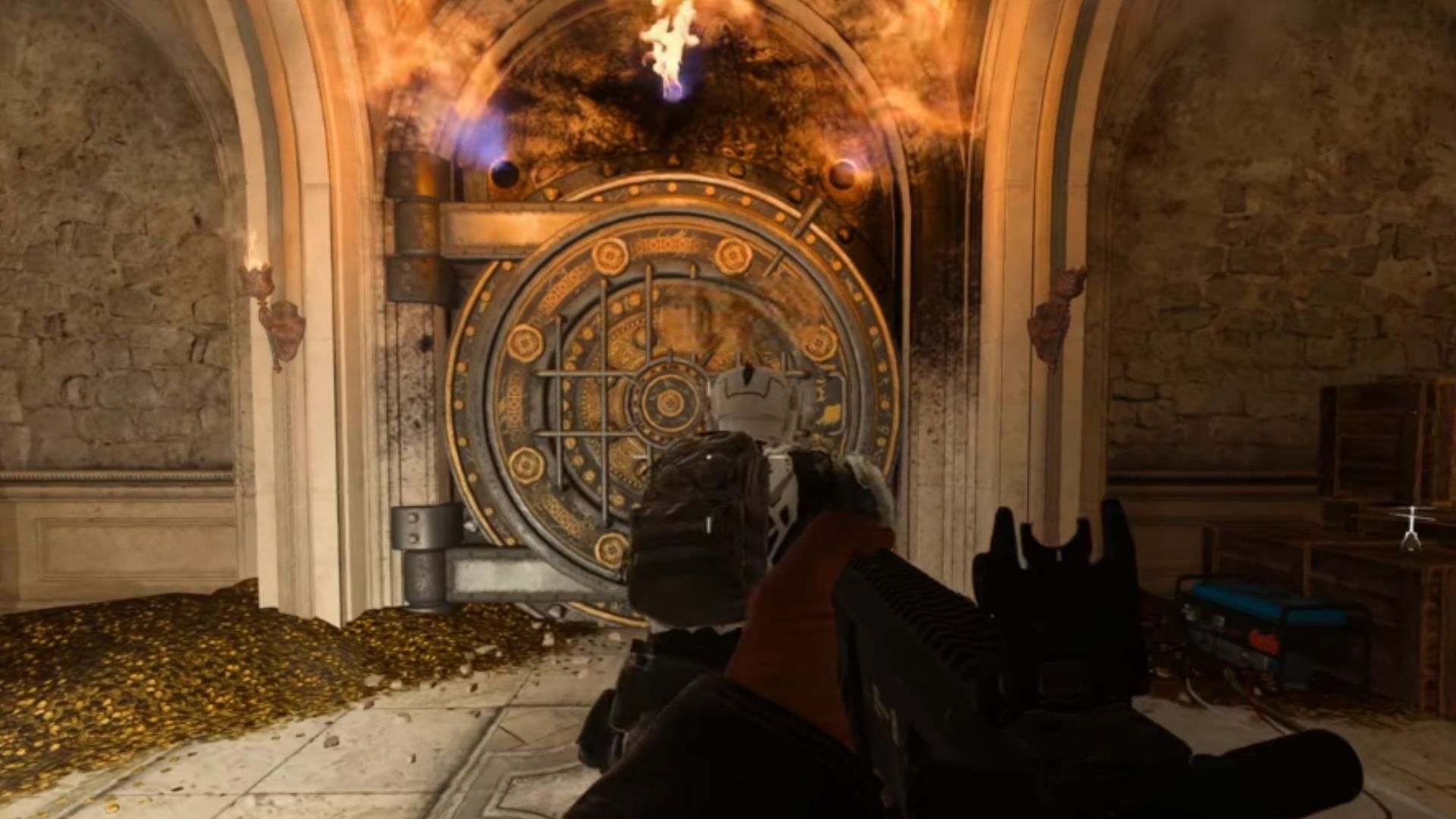 Unlocking the Golden Vault Easter egg in Warzone