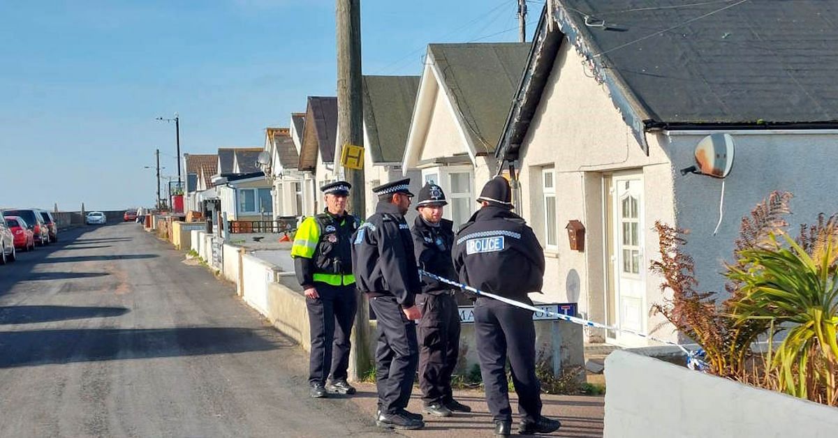 Essex Police sealing Ashley Warren&#039;s property (Image credits: Essex Police)