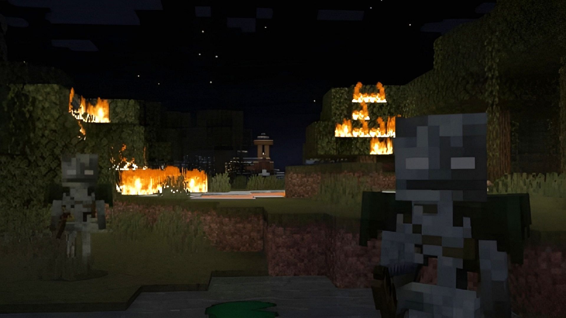 Bogged skeletons in snapshot 24w07a (Image via Mojang)