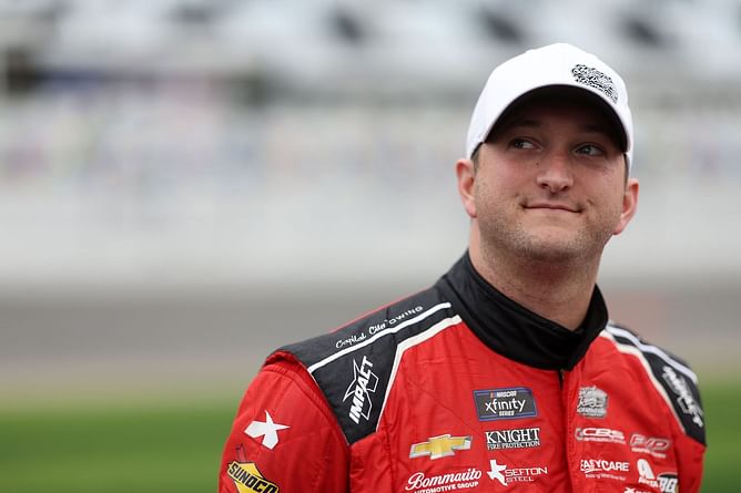 Despite his mother-in-law being in hospital and mom battling Cancer, Jordan Anderson finishes an inspired P3 at Daytona Xfinity opener