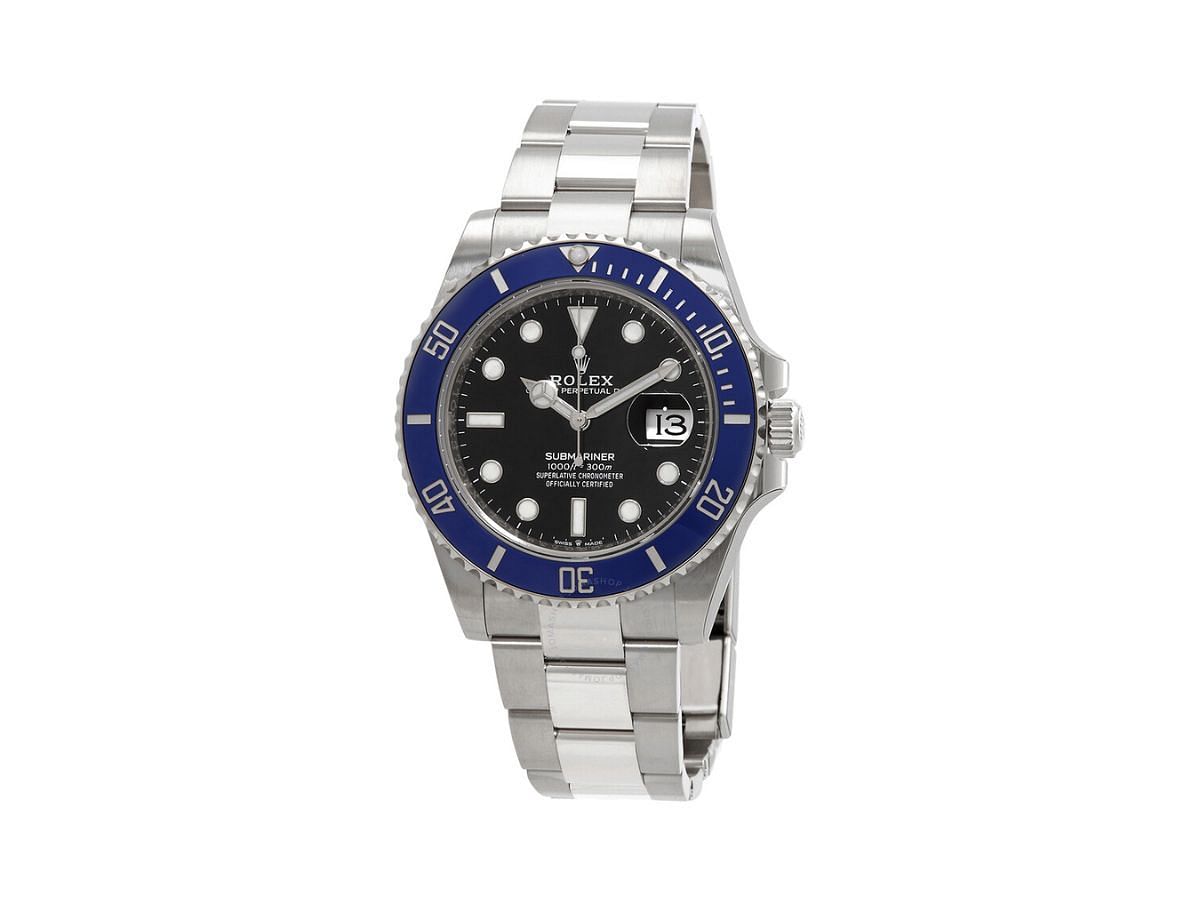 The Rolex Submariner &quot;Smurf&quot; (Image via Jomashop)