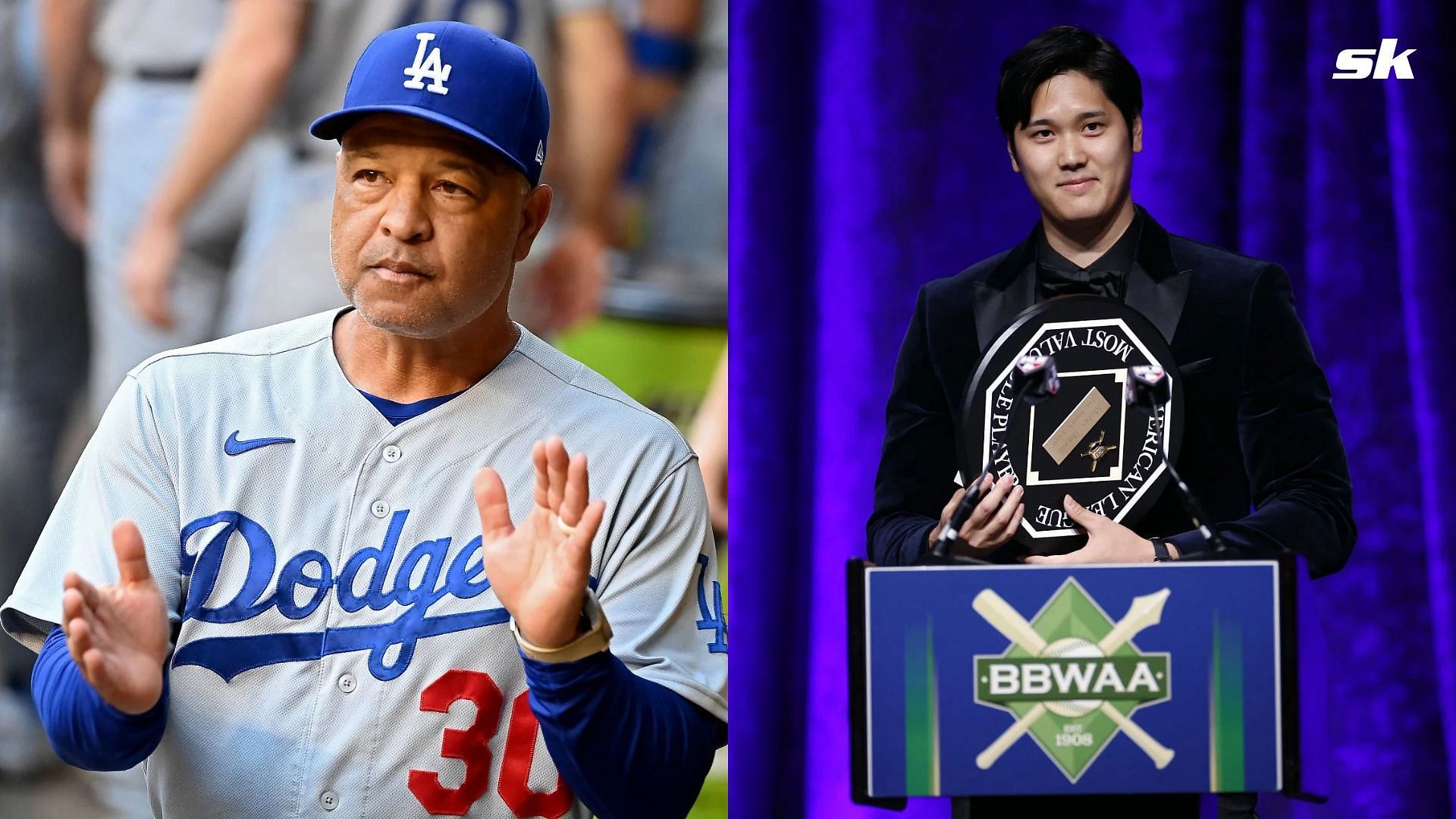 Los Angeles Dodgers Manager Dave Roberts &amp; Superstar Shohei Ohtani