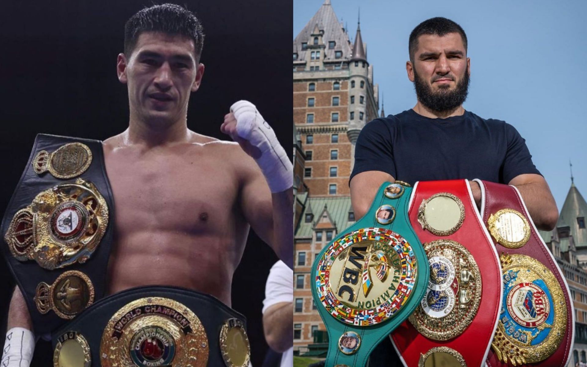 Artur Beterbiev vs. Dmitry Bivol is finally official. [Images via @Arturbeterbiev and @bivol_d on Instagram]