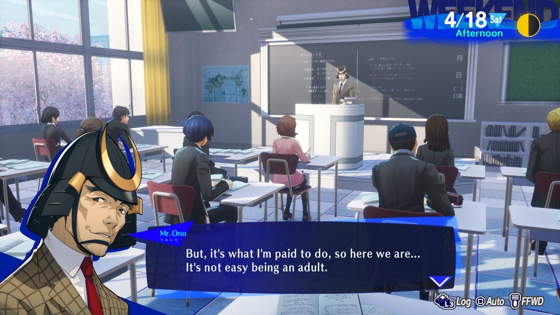quiz and exam answers in Persona 3 Reload