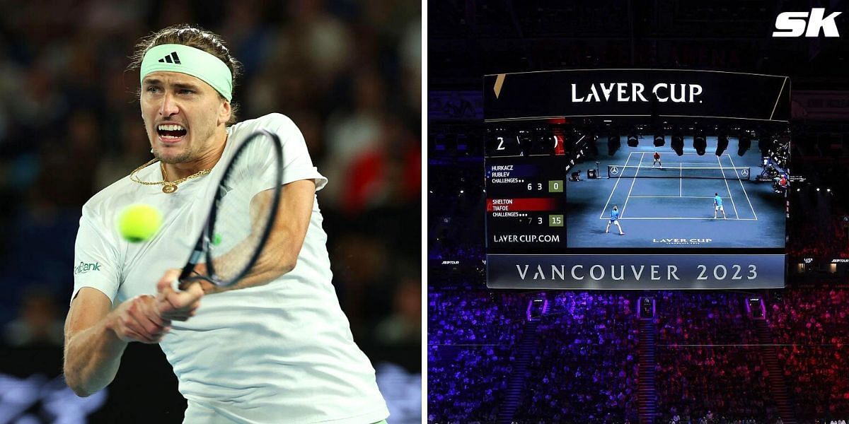 Alexander Zverev is back at the Laver Cup