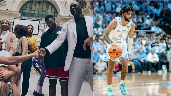 $892,000 NIL-valued RJ Davis breaks Michael Jordan's UNC scoring record with free throw against Clemson