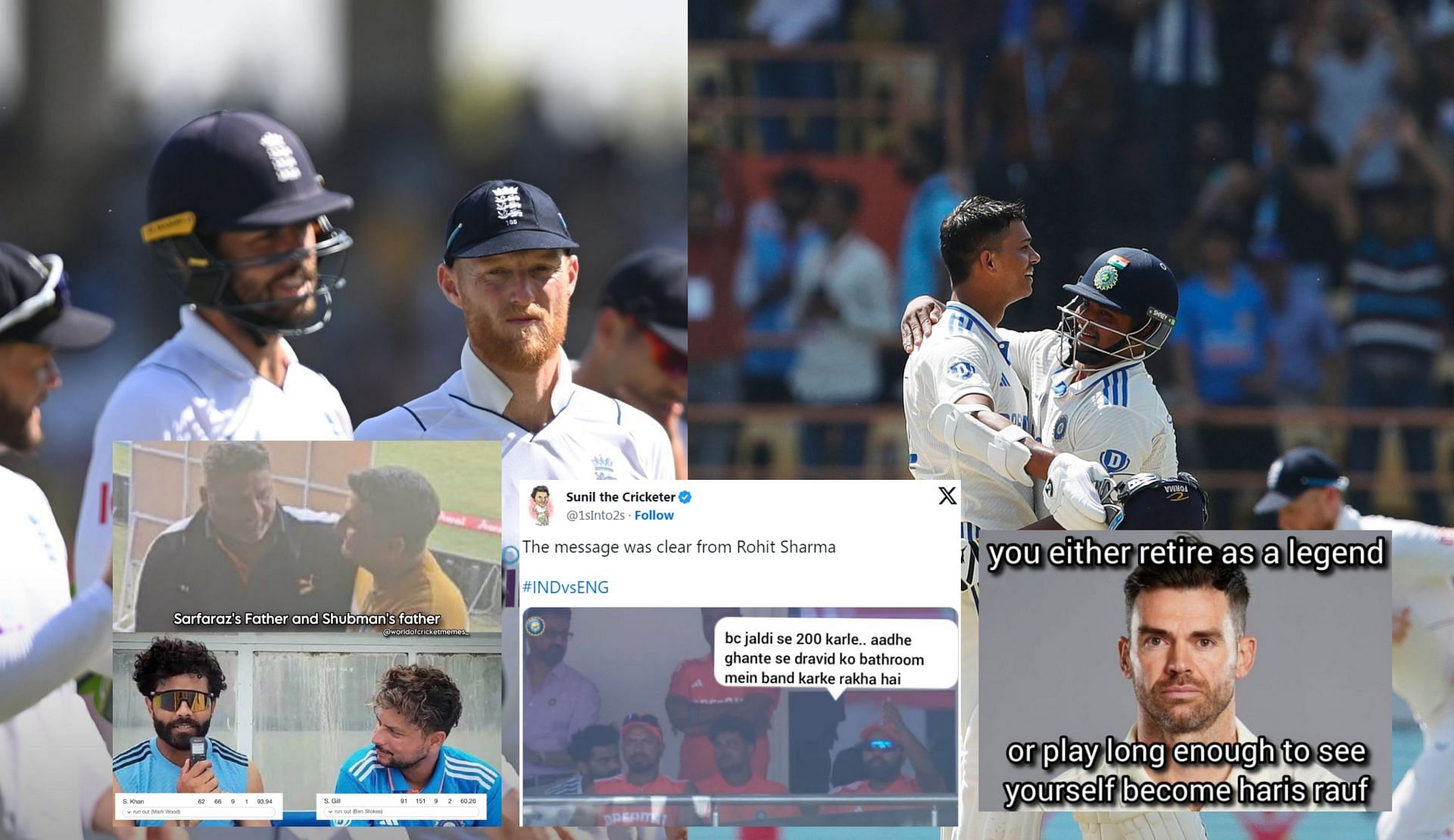 Fans react after India