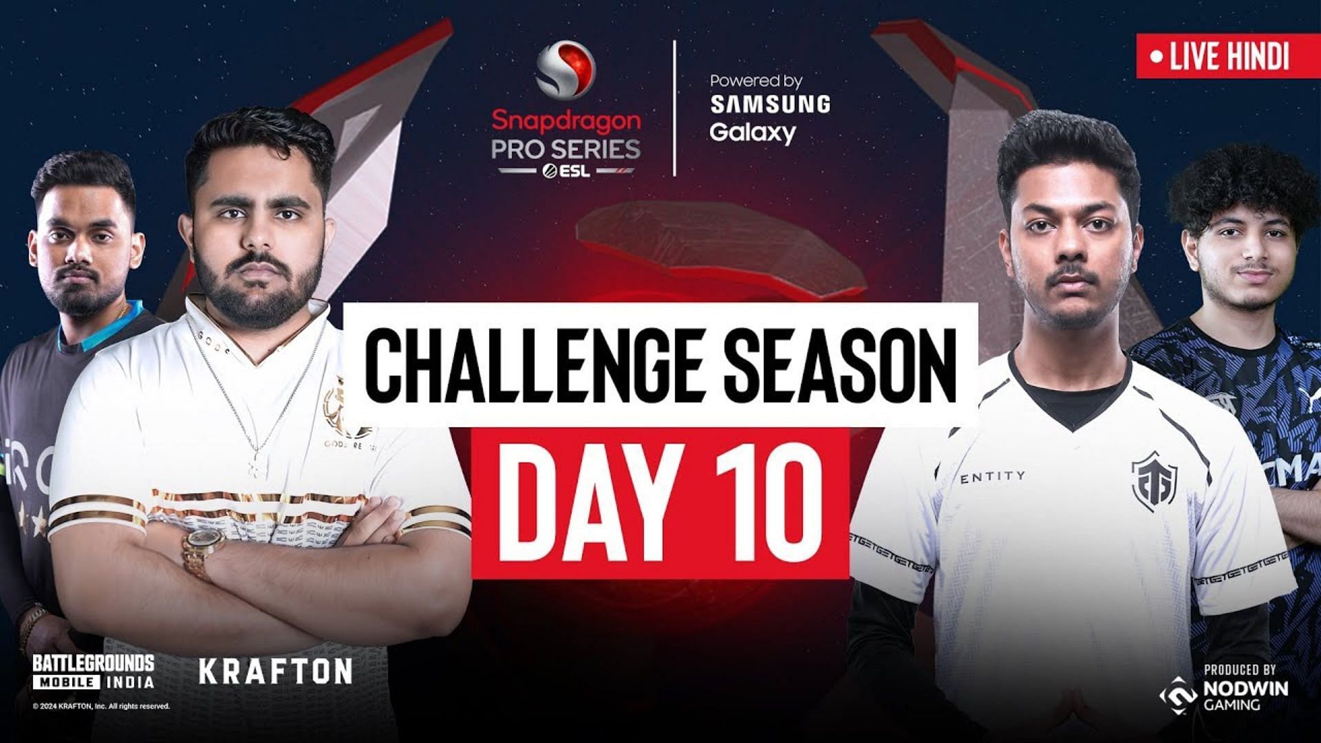 Day 10 of BGMI Pro Series Challenge Season takes place on February 2 (Image via ESL)