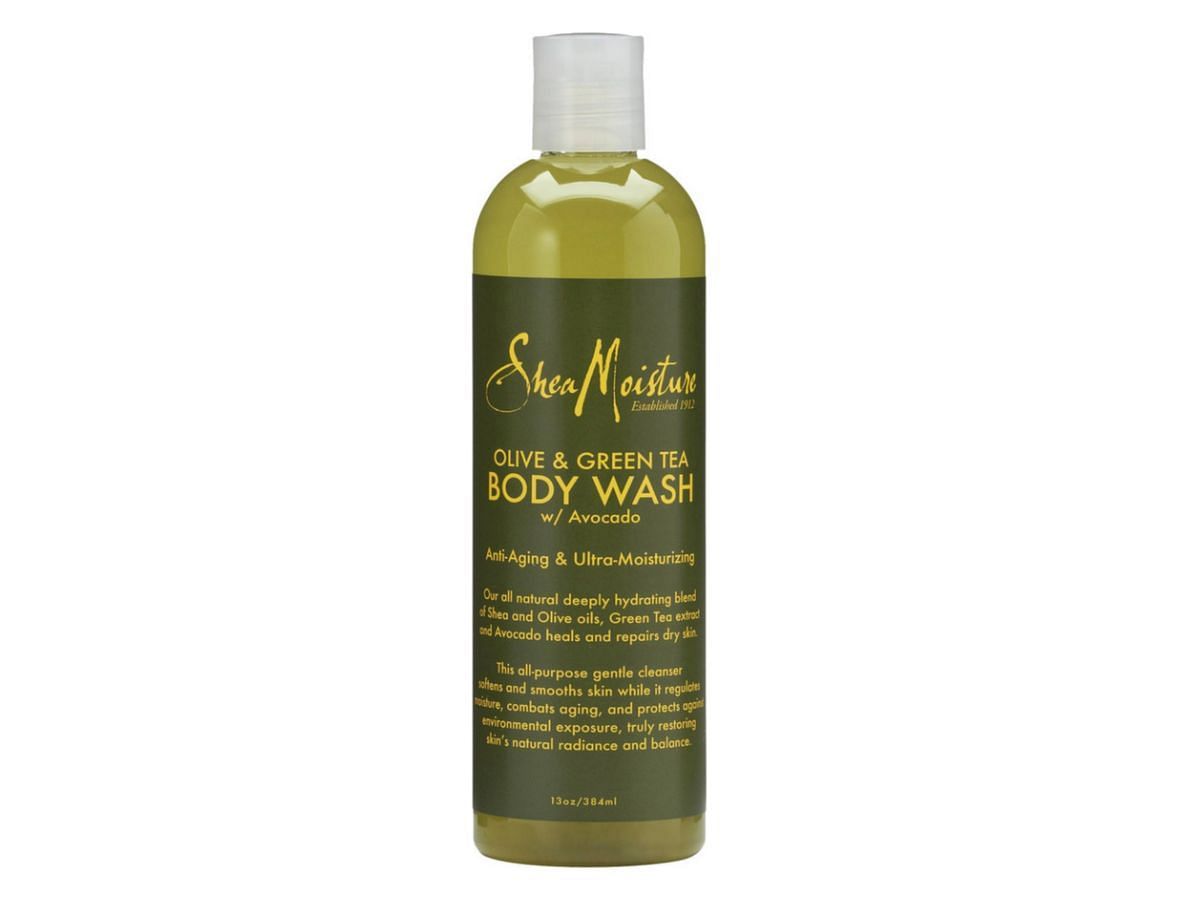 Shea Moisture Olive &amp; Green Tea Bubble Bath &amp; Body Wash (Image via Amazon)