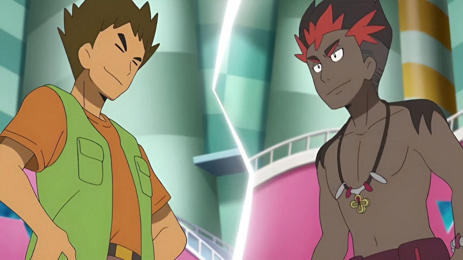 Brock proved he wasn&#039;t slacking in this Pokemon anime episode (Image via The Pokemon Company)