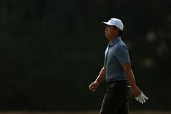 Watch: PGA star Tom Kim almost misses his tee-time on the final day of Genesis Open