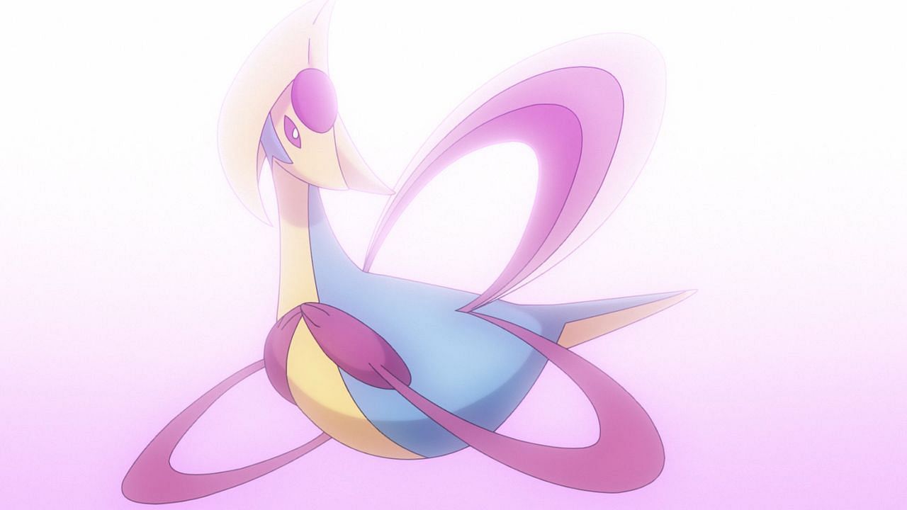 Cresselia, as seen in the anime (Image via The Pokemon Company)