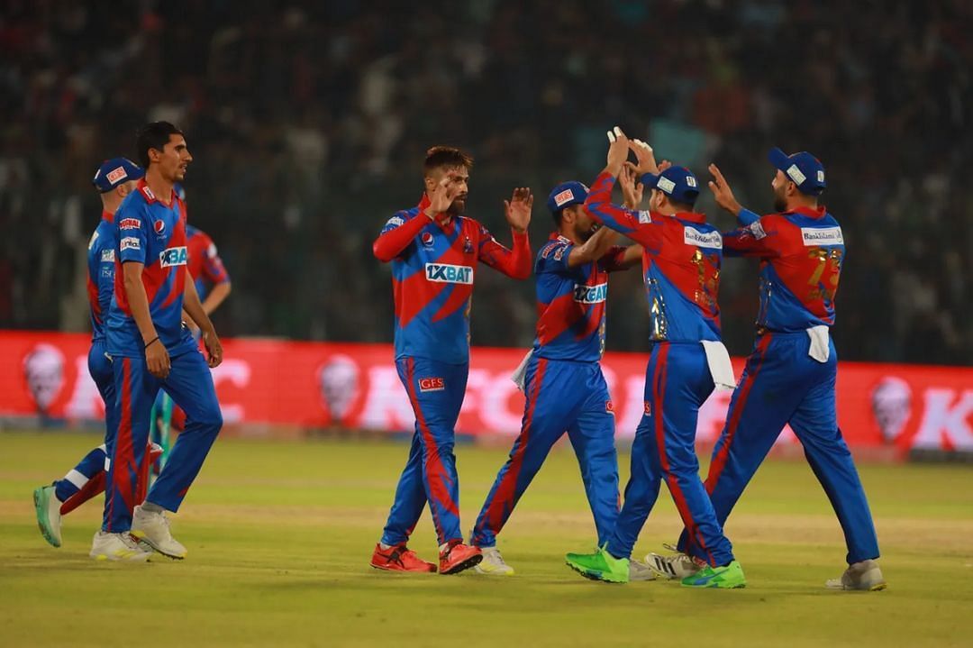 Karachi Kings in action in PSL