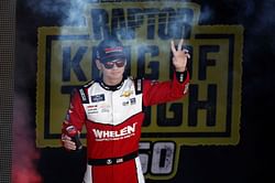 What happened to Jesse Love in the NASCAR Xfinity race after leading 157 out of 169 laps at Atlanta?
